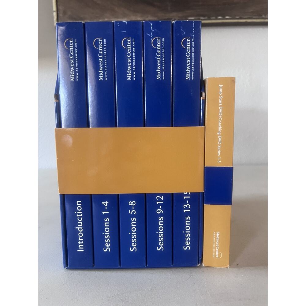 Midwest Center Attacking Anxiety and Depression 15 Session CD & 4 DVD Box Set